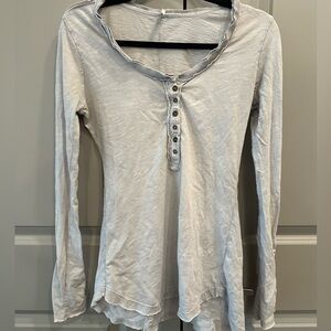 FREE PEOPLE LONG SLEEVE SHIRT